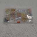 200pcs Hair Beads Jewelry, Dreadlocks Gem Crystal Charms, Metal Coils Rings, Gold And Silver Pendants,Braid Cuffs,Clips,Loc Tube Bead Braid Accessories for Braids Decoration