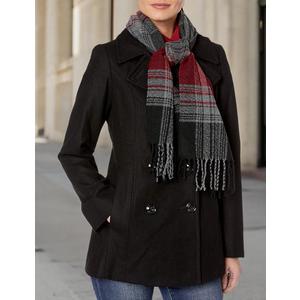 London fog charcoal coat size XL