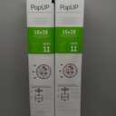 Honeywell - POPUP2400 POPUP Air Filter 16" x 28" x 6" MERV 11 - Pack of 2 