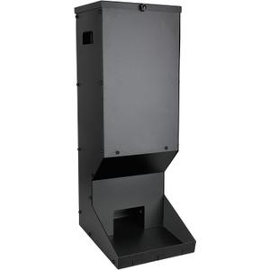Solution4Patio Large Metal Hanging Deer Feeder Box, Heavy Duty Deer Feeding Station, Gravity Deer Feeder Automatic Dispenser, Weather-Proof B810A01