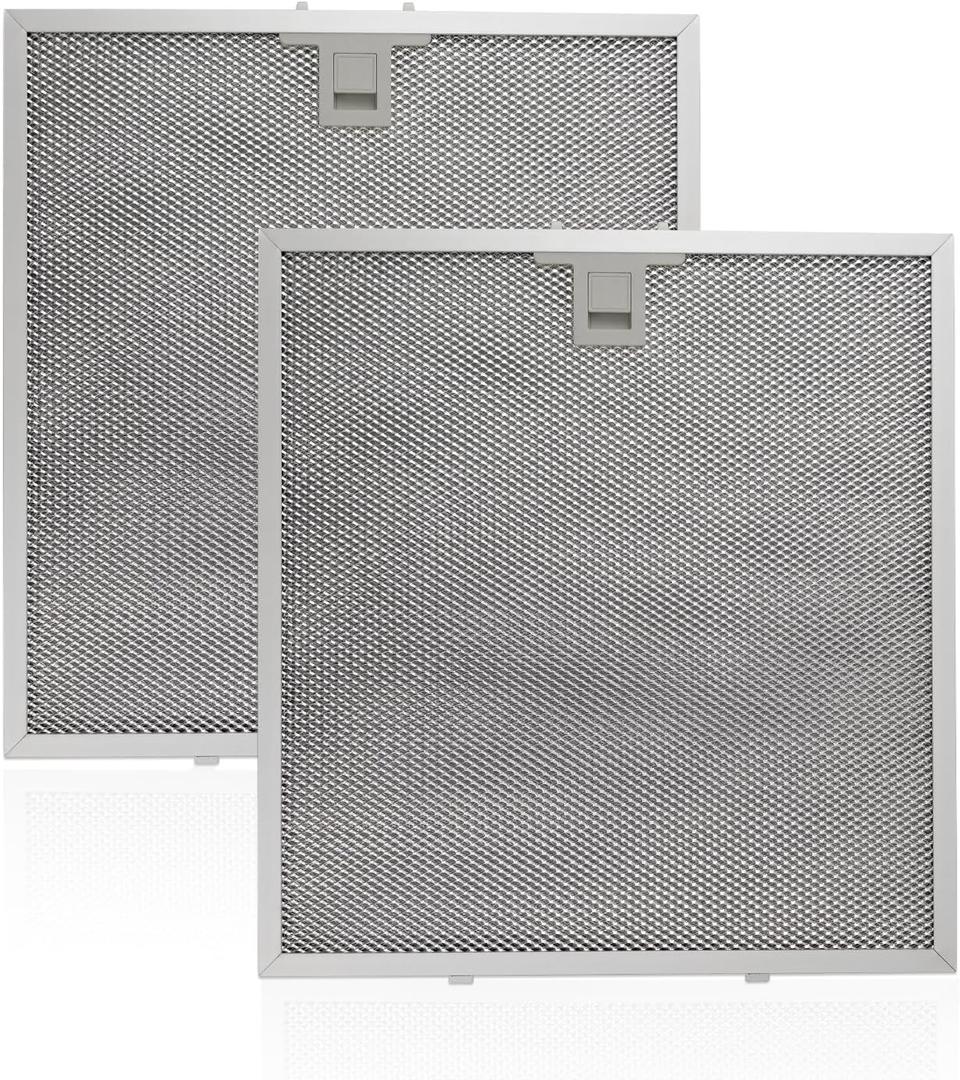 2Pcs WA0575 Range Hood Filter Compatible with Vissani 30-inch Pyramid or Wall Mount Range Hood, 5-Layer Aluminum Mesh Vent Filter 14-3/8" x 13-1/2"