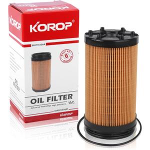 6.7 Cummins Oil Filter Compatible with 2025-2026 RAM 2500 3500 4500 5500 6.7L Diesel Engine Replaces 68677810AA