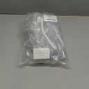 Yourtablecloth Heavy Duty Clear Vinyl Round Fitted Tablecloth (Table Cover) Elasticized Tablecloth Great for Protecting Your fine Tables and Table Linen 48"