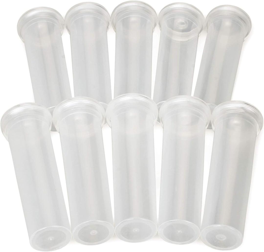 20Pcs 60ML Floral Tubes, Large Flower Water Tubes for Milkweed Stem Cuttings Arrangements