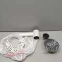 Hair Dryer,Travel Hair Dryer with Diffuser,110000 RPM High Speed Ionic Blow Dryer,Temperature Display,Low Noise&Lightweight Blow Dryer,Fast-Drying,No Heat Damage,Suitable for All Hairstyles(White)