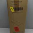 QILLOWAY Indoor/Outdoor Bench Cushion, Thick Upholstery Foam Couch Swing Pads with Ties,48-Inches,Grey.