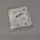 CCINEE 300Pcs Christmas Candy Wrappers, Greaseproof Caramel Twisting Wax Paper for Christmas Birthday Party(3 Styles)