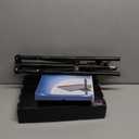 The 360 Mirror - 3 Way Mirror for Self Hair Cutting - Adjustable Trifold Barber Mirro to Cut Your Own Hair - Tri Fold Self Haircut System for Men - Three Sided Mirro for Haircuts (With LED)