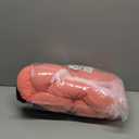 Small Washable Dog Bed with Sides Round Calming Anti Anxiety Pink Princess Puppy Bed 19 Inch