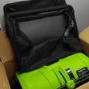 Pickup Pro 2 Leaf & Lawn Sweeper  Push Powered Garden Sweeper for Grass Clippings, Leaves & Debris  Manual Push Yard Sweeper with Height Adjustment & Large Collection Hopper