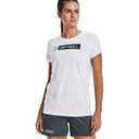 Under Armour Womens Softball Bar Short Sleeve T-Shirt - Quick-Drying Cotton Blend, Medium