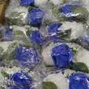 BLOSMON Fake Flowers Ball Wedding Centerpieces 10 Pcs Royal Blue Rose Babys Breath Artificial Flowers Center Pieces Decoration for Table Faux Silk Floral Bouquet Arrangements for Home Party DIY Decor