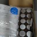 AISIPRIN Glass Spice Jars with 398 Labels, 24 pcs 4oz Spice Containers with Bamboo Lids, Square Spice Bottles With Shaker Lids,Spice Organization for Cabinet,Drawer,Rack, Seasoning Organizer