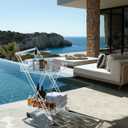 MUKAI Acrylic Utility Rolling Cart with Handle, Multifunctional Storage Cart with Wheels for Office, Living Room, Kitchen, Movable Storage Organizer