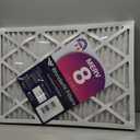 Filter King 18x25x1 Air Filter | 12-PACK | MERV 8 HVAC Pleated A/C Furnace Filters | MADE IN USA | Actual Size: 17.5 x 24.5 x .75"