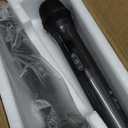 HWWR Karaoke Machine, Portable Bluetooth Speaker with 2 Wireless Microphones for Adults & Kids,Karaoke Speaker for Parties and Gatherings, PA System Supports TWS/USB/TF/REC/AUX and TV Connected (Black)