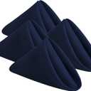 Utopia Home [24 Pack, Navy Blue] Cloth Napkins 17x17 Inches, 100% Polyester Hemmed Edges, Washable and Reusable Ideal for Parties, Weddings and Dinners