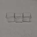 MineSign 3 Pack Fridge Organizer Drawer Divider Cube Pull-Out Bins Clear Food Container Refrigerator Storage box Produce Saver for Pantry Kitchen Cabinet