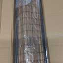 Cordless Bamboo Roman Shades 20x48in, Light Filtering Bamboo Blinds for Indoor Windows, Office, Bathroom and Living Room, Privacy Teak.