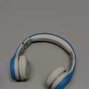LilGadgets Connect+ Wired Kids Headphones for School with Mic, Foldable, Volume Limiting & Noise Reduction, On-Ear Headset with Cord, SharePort Technology & SoftTouch Padding, Blue