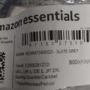 Amazon Essentials Women's Active FormFlex Buttery Soft Light Support Bandeau Sports Bra with Adjustable Straps (Large)