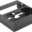 5.25'' to 3.5''/ 2.5'' Bay Adapter 5.25" FloppyDrive to Dual 2.5 x 3.5 HDD/SSD Bay Cover Computer Mounting Bracket Kit Supports 7mm 15mm 2.5-inch HDD for PC.
