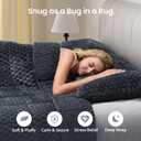 Drewin 20lbs Weighted Blanket Queen Size for Adults,Grey Blue, 60" x 80"