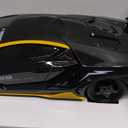 RC Drift Car 1:24 Remote Control Car 4WD 15KM/H High Speed Racing Sport Car with LED Lights RC Cars Toy for Kids Boys Girls Adults Gifts Birthday Christmas Rechargeable Batteries (Black-1)