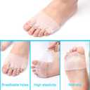 3 x 4pcs Silicone Toe Separators, Toe Spacers for Women Soft High Elasticity Toe Dividers Spreaders with Breathable Holes Foot Support Correct Comfort Corrector Tool for Overlapping Toes