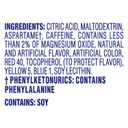 Crystal Light Sugar-Free Energy Wild Strawberry Low Calories Powdered Drink Mix 6 Count Pitcher Packets (2.53 Ounce (Pack of 1))