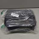 Nail Polish Storage Organizer Double Layer Gel Nail Polish Bag for Nail Dryer UV Light Carrying Case Holds 30 Bottles Travel Portable Compartment Case for Manicure Supplies, Black (BAG ONLY)