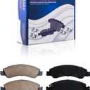 Detroit Axle - Front Ceramic Brake Pads for 07-19 Chevrolet Silverado 1500
GMC Sierra 1500, 2008-2020 Tahoe Yukon, Suburban Express Savana 1500 Avalanche Cadillac XTS Escalade ESV EXT
