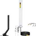 Omni Directional 5G 4G LTE Cellular Antenna for t Mobile, SMA ts9 Outdoor 2x2 MIMO Antennas for 4G LTE Modem/ 5G Router, 16.5 ft Cable SMA Male/ ts9/ mouthing Pole