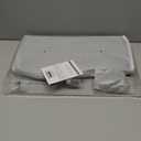 Wireless Keyboard and Mouse Combo, Wave Keys Computer Ergonomic Keyboard with Cushioned Plam Rest, Phone Holder, 2.4GHz Silent 6 Button Wireless Mouse Set for Laptop, PC, Windows, Mac (Black)