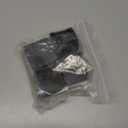 Square Furniture Feet Pads PVC Rubber Queit Chair Leg Caps Inner Size 1.6" x 1.6" Fit for Square Chair Feet Floor Protectors, Black-4 Packs