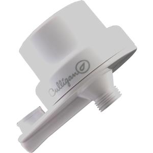 Culligan ISH-100 Inline Showerhead Filtration Attachment with Filter, 10,000 Gallon, White
