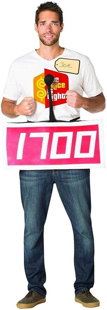 Rasta Imposta Price is Right Contestant Row Red Adult Costume (One Size)