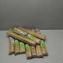 Jollybower 1/4” D Bamboo Stakes, 18 Inch Plant Stakes, Natural Garden Stakes for Tomato, Bean, Flowers,Trees Potted and Climbing Plant Support, 10 Pack