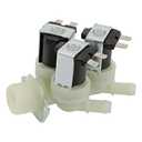 Electric Solenoid Valve 3 Way Water Inlet N/C Normal Closed Electric Washing machine solenoid valve Plastic AC 220V G3/4