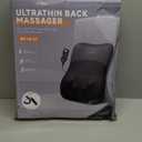 Back Massager, Rolling Up and Down Back Massager with Heat, Back Massage 4D Kneading for Pain Relief Deep Tissue, Ultrathin Shoulder Massager Gift for Women Men Parents Christmas