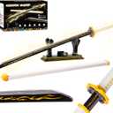 Swords Building Set, 39in Zenitsu Sword Building Block with Scabbard and Stand, Katana Gift for Boy, 956 Pcs