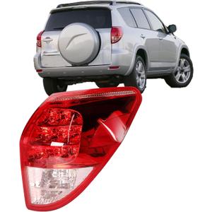 labwork Right Passenger Side Tail Light Assembly Replacement for Toyota RAV4 2006-2008 Rear Brake Light 8155142100, TO2819127 labwork Right Passenger Side Tail Light Assembly Replacement for Toyota RAV4 2006-2008 Rear Brake Light 8155142100, TO2819127