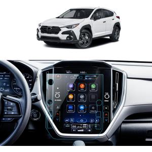 Car Screen Protector for 2024 2025 Subaru Crosstrek (Premium/Sport/Limited/Wilderness) STARLINK Accessories Navigation Touchscreen Protector Film Tempered Glass HD Clear Anti-Glare 11.6''