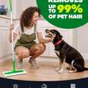 60 Count Heavy Duty Dry Sweeping Cloths Refills for Swiffer Sweeper Mop, Deep Clean Sweeper Pet Mop Pads for Multi Surface Floor Mopping & Cleaning, Disposable Dry Pad Refills Floor Duster, Unscented