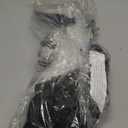 Aiden Beaded Halter Swing Dress, Black Size 6