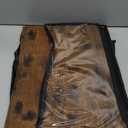 Varhomax Shoe Organizer Box for Closet,Small Fabric Shoe Storage Bin with Adjustable Dividers & Clear Cover, Saving Space Sneakers & Sandals Containers for Entryway, Cubby