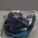 Rubtlamp 16Pcs Plastic Wheat Straw Dinnerware Set, Reusable Plastic Dishes Set for 4, Kitchen Plates And Bowls Set (Deep Four Colors) Include Dinner Plates, Dessert Plates, Cereal Bowls, Cups (Black, Dark Gray, Navy Blue, Blue)