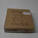 Finnhomy Non-Slip Clothes Hanger for Baby and Kids 30-Pack Velvet Hangers with 10 Finger Clips,Beige