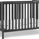Delta Children Heartland 4-in-1 Convertible Crib, Black