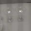 Weewooday 24 Pcs Coupe Glasses Bulk 3.4 oz Clear Champagne Coupe Cocktail Martini Margarita Glasses Wine Drinking Cups for Wedding Birthday Party Bar Home Restaurants